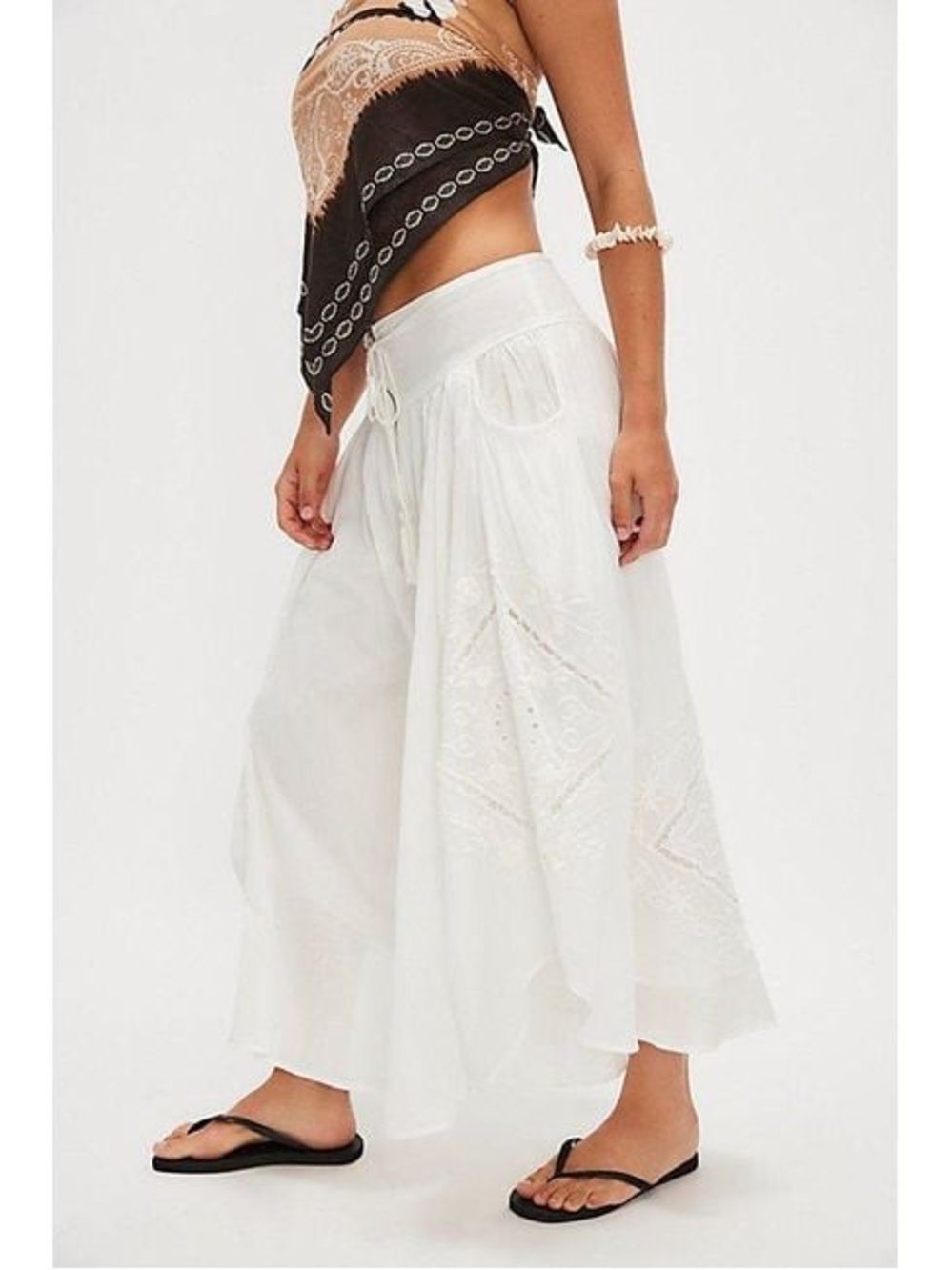 New Free People Green Del Mar Trousers Size 12